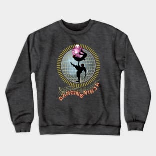 Dancing Ninja 2 - Funny Ninja Crewneck Sweatshirt